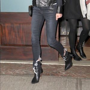 R13 Kate Skinny distressed jean